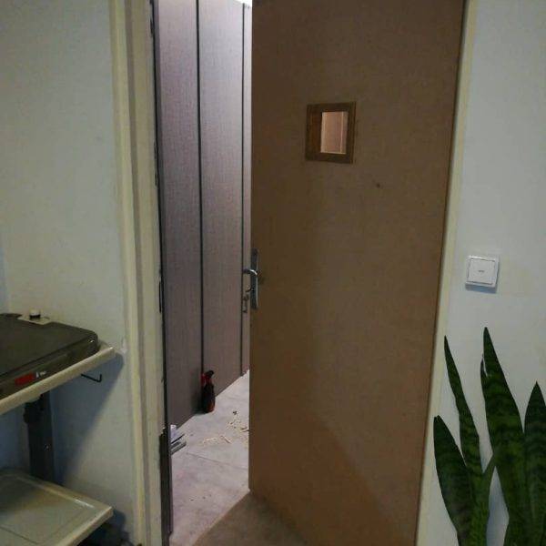 نصب پانلهای ماژولار سربی با فنیشینگ ام دی اف نصب در سربی